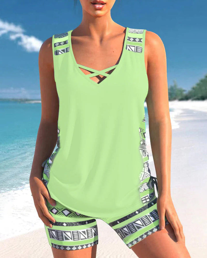 Camille | Trendy tankini swimsuit