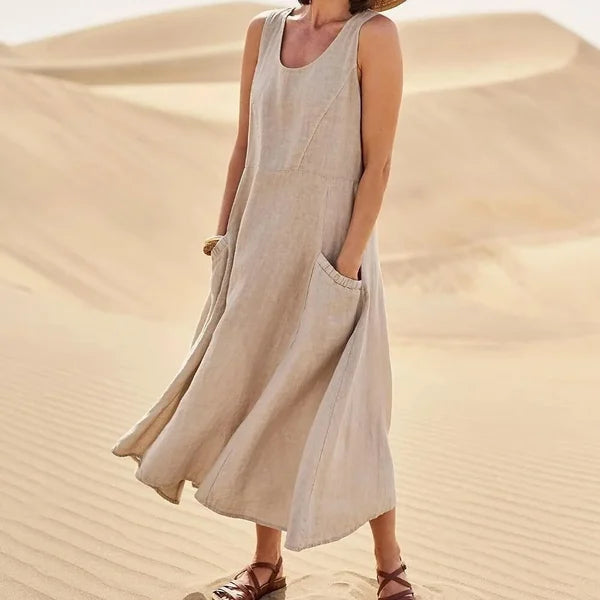 Nadine | Linen Dress