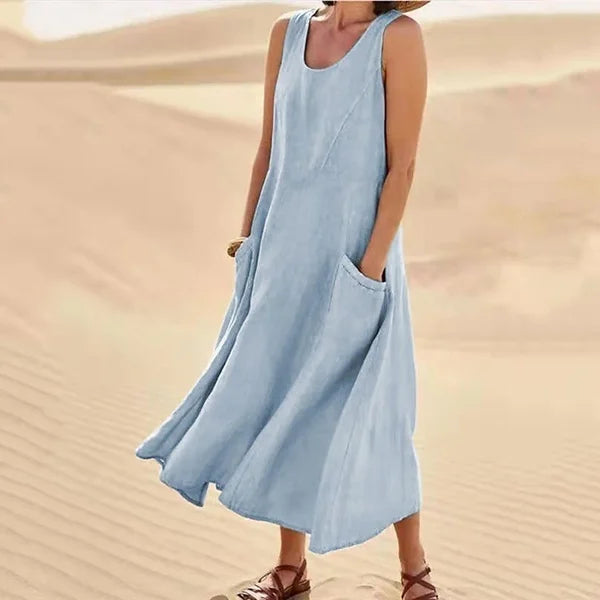 Nadine | Linen Dress