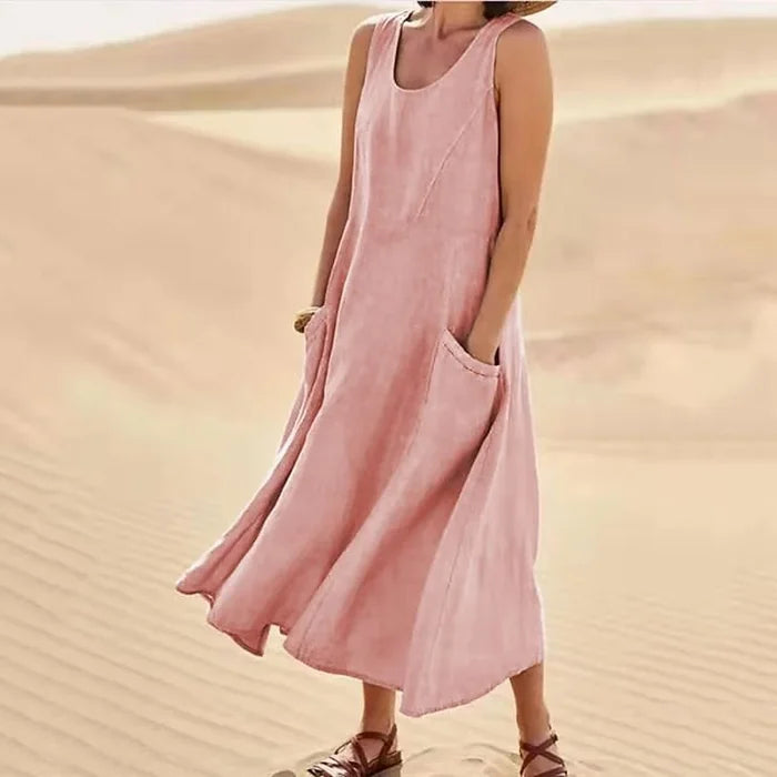 Nadine | Linen Dress