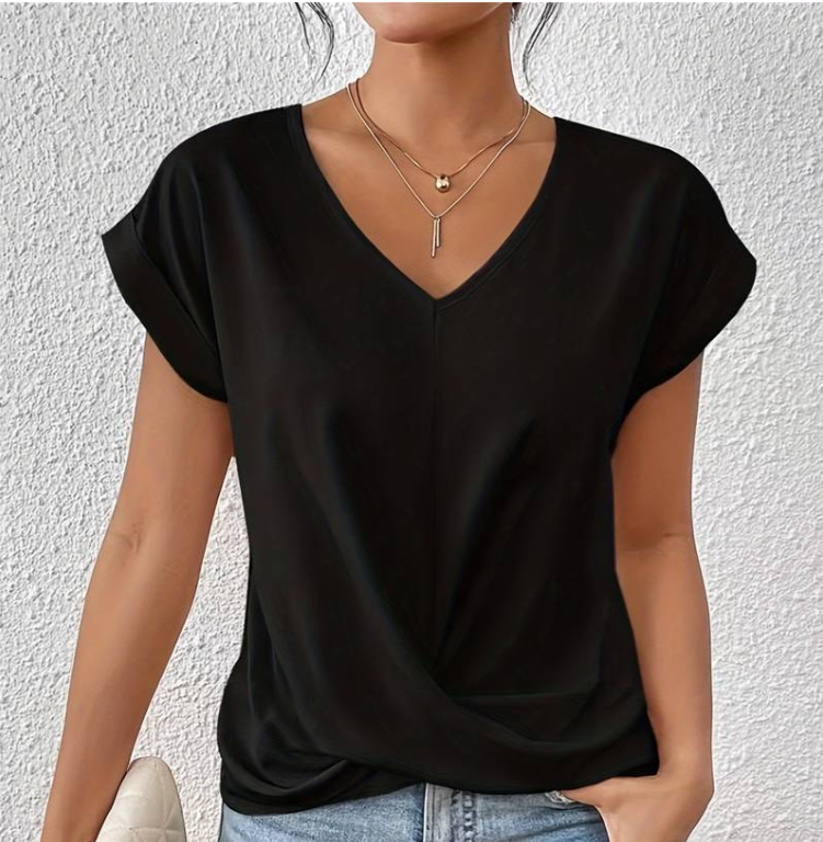 Clarisse | The Perfect V-Neck Top